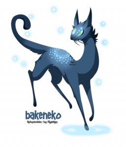 Японские кошки-оборотни